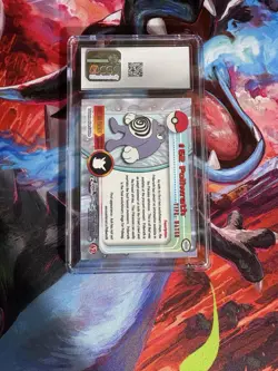 CGC 7 Poliwrath #62 Pokemon Topps Tv Animation Chrome - Image 3