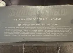 Pokemon Sword & Shield Elite Trainer Box Plus Zacian Sealed Premium Collection 753569218804 - Image 2