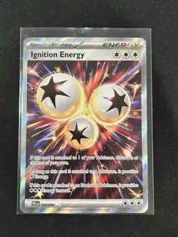 Ignition Energy 124/094 Full Art Double Rare Pokemon TCG Phantasmal Flames NM - Image 1