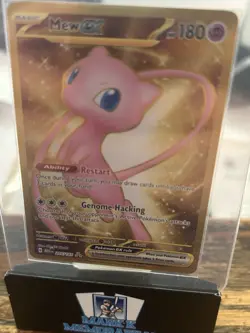 Pokemon TCG Mew EX 205/165 Scarlet & Violet 151 Premium Holo Hyper Rare Full Art - Image 1