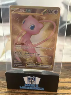 Pokemon TCG Mew EX 205/165 Scarlet & Violet 151 Premium Holo Hyper Rare Full Art - Image 2