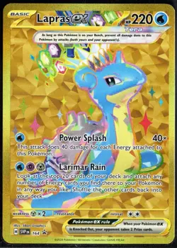 Lapras ex 164 Black Star Promo Holo Scarlet & Violet Pokemon TCG NM - Image 1