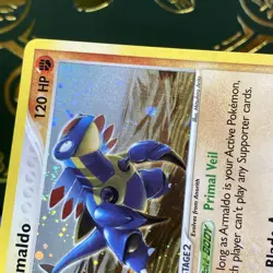Armaldo 2003 Pokemon Sandstorm Holo Swirl #1/100 MP + - Image 4