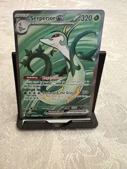 Pokemon TCG Serperior EX 156/086 Black Bolt Secret Rare Holo - Image 1