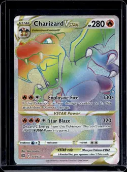 Pokemon SWSH09: Brilliant Stars Charizard VSTAR (Secret) 174/172 - Image 1