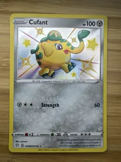 Pokemon Cufant SV090/SV122 Shining Fates: Shiny Vault Holo NM - Image 1