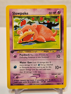 Slowpoke 73/111 Common 1st Edition Neo Genesis Pokemon 1755 - Image 1