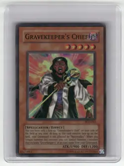 Gravekeeper's Chief - PGD-065 - Yugioh TCG - Super Rare - Unlimited - LP - Image 1