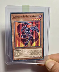 Gearfried The Red-Eyes Iron Knight SBC1-ENI05 (LP) Common 1st Edition Speed Duel - Image 3