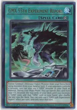 Blazing Dominion 1st Edition Ultra Rare BLZD-EN094 GMX 55th Experiment Report - Image 1