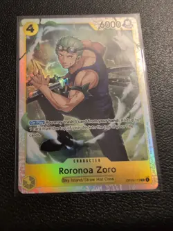 One Piece TCG Adventure On Kami’s Island Roronoa Zoro OP15-113 SR English NM - Image 1