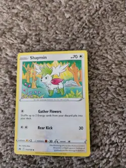 SHAYMIN CROWN ZENITH SET POKEMON CARD 115/159 VG - Image 1