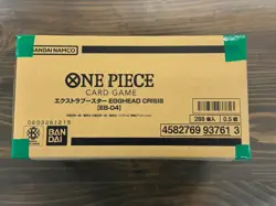 One Piece Card Game Egghead Crisis EB-04 Case 12 Boxes Japanese - Image 1