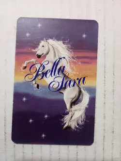 Bella Sara TCG Gold Second Series Sasha 48/97 Regular Common Horse Card 2007 - Image 2