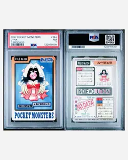 PSA 7 Pokemon Jynx #124 Carddass 1997 Japanese Pocket Monsters Card Vintage - Image 1