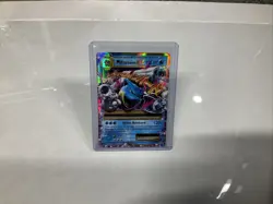 Pokemon TCG Mega-Blastoise-EX Evolutions Holo Full Art Ultra Rare Card 22/108 - Image 1