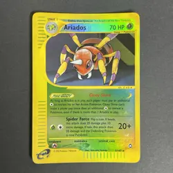 Pokemon Card - Ariados Aquapolis 3/147 Reverse Holo LP - Image 1