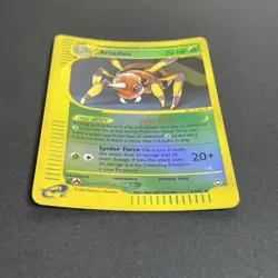 Pokemon Card - Ariados Aquapolis 3/147 Reverse Holo LP - Image 2