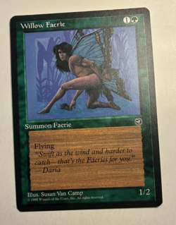 MTG Homelands Willow Faerie 99B LP Common - Image 1