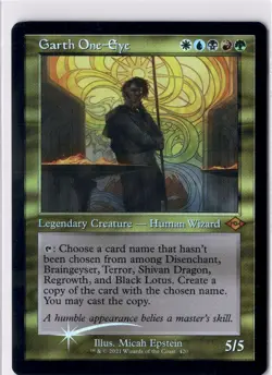 Garth One-Eye NM* FOIL RETRO Modern Horizons 2 ENGLISH 420 mtg -UnltdCards - Image 1
