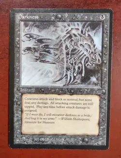 DARKNESS mtg NM/NM- Legends 1 Common (#205) - Image 1