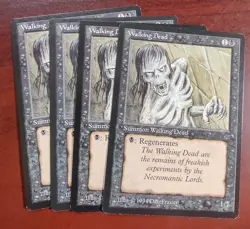 WALKING DEAD x4 mtg NM/NM- Legends 4 Common - Image 1