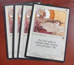 SPIRIT LINK x4 mtg Very Light Play or better Legends 4 Unc - Image 1