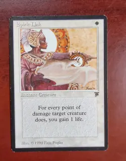 SPIRIT LINK x4 mtg Very Light Play or better Legends 4 Unc - Image 4