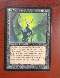 THE WRETCHED mtg NM Legends 1 Rare NICE! - Image 1