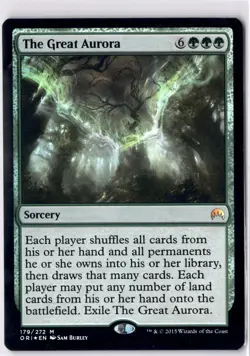 The Great Aurora LP* FOIL Magic Origins ENGLISH 179/272 mtg -UnltdCards - Image 1