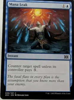 Mana Leak Double Masters 2022 - MTG - Image 1