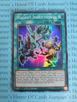 Magnet Induction KICO-EN009 Super Rare Yu-Gi-Oh Card 1st Edition New - Image 3