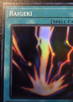 Raigeki RA05-EN110 1st Edition Super Rare Rarity Collection V Yu-Gi-Oh! TCG - Image 2
