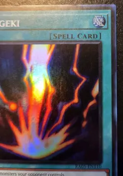 Raigeki RA05-EN110 1st Edition Super Rare Rarity Collection V Yu-Gi-Oh! TCG - Image 3