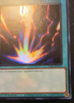 Raigeki RA05-EN110 1st Edition Super Rare Rarity Collection V Yu-Gi-Oh! TCG - Image 5