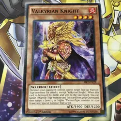 Valkyrian Knight - LDK2-ENJ21 - Common - 1st Edition- LP Yugioh Card - Image 1