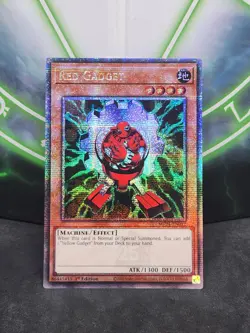 Yugioh Red Gadget MP24-EN012 Quarter Century Secret Rare 1st Edition NM - Image 1