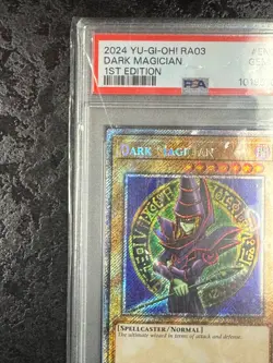 2024 YUGIOH! RA03 DARK MAGICIAN 1ST EDITION #EN080 💎 PSA 10 - Image 3