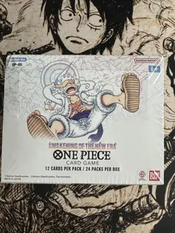 ONE PIECE OP05 AWAKENING OF THE NEW ERA ENGLISH FACTORY SEALED BOOSTER BOX - Image 1