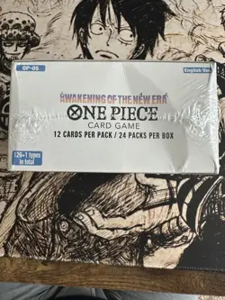 ONE PIECE OP05 AWAKENING OF THE NEW ERA ENGLISH FACTORY SEALED BOOSTER BOX - Image 4
