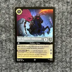 Disney Lorcana Whispers in the Well Headless Horseman 174/204 Super Rare NM - Image 1