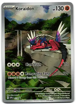 Koraidon 014 - Scarlet & Violet Promo Pokemon TCG - M/LP Card - Image 1