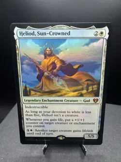 MTG Commander Masters Heliod Sun-Crowned Foil Mythic NM! - Image 1
