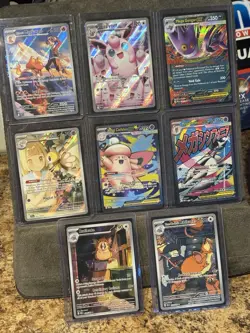 Pokemon Card Lot Full Art / IR / EX / Trainer Cards Mega Gengar ex Mimikyu ex + - Image 1