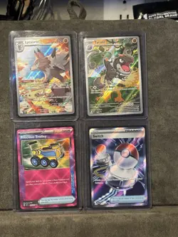 Pokemon Card Lot Full Art / IR / EX / Trainer Cards Mega Gengar ex Mimikyu ex + - Image 4