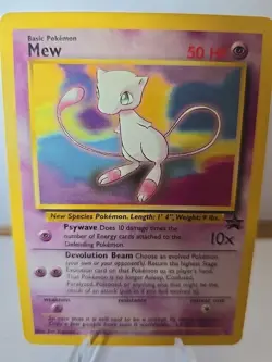 1999 Vintage Promo Mew Pokemon Card #8 - Image 1