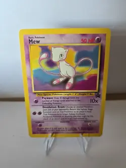 1999 Vintage Promo Mew Pokemon Card #8 - Image 2