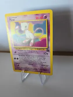 1999 Vintage Promo Mew Pokemon Card #8 - Image 3
