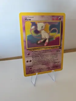 1999 Vintage Promo Mew Pokemon Card #8 - Image 4