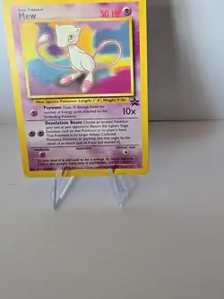 1999 Vintage Promo Mew Pokemon Card #8 - Image 5